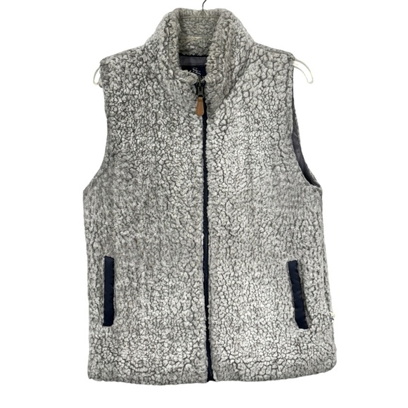 Simply Southern Women’s Tried and True Lined‎ Faux Fur Vest Size L - Picture 1 of 4